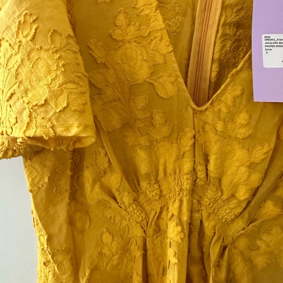 La Double J Tuckernuck Begonia Ocra Proper Dress $1100 NWT Small S - Picture 2 of 6